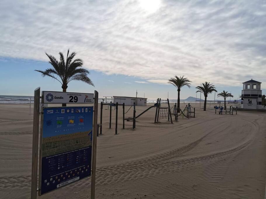 Playa Gandia Segunda Linea ,Vistas Al Mar Lejlighed Playa de Gandia Eksteriør billede