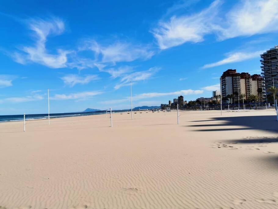Playa Gandia Segunda Linea ,Vistas Al Mar Lejlighed Playa de Gandia Eksteriør billede